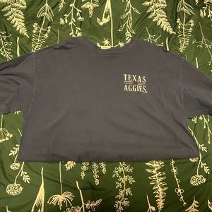 Unisex Texas Aggies Dark Blue Rustic XL Comfort Colors